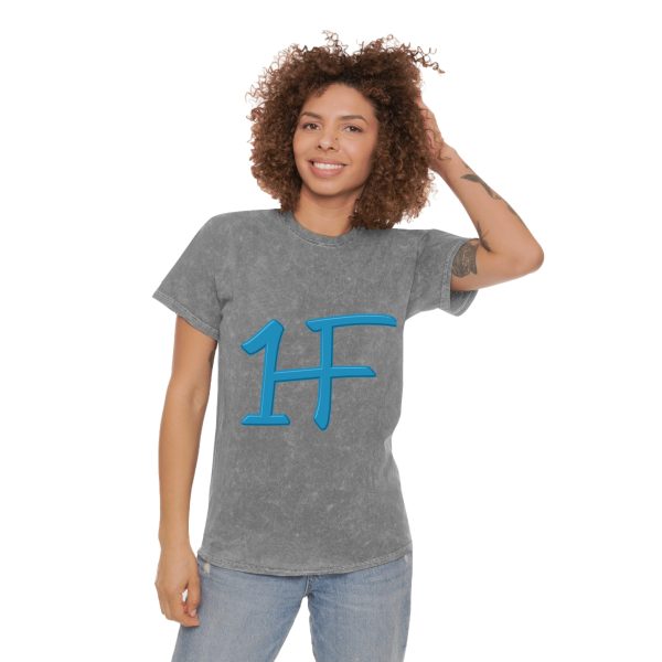 Unisex Mineral Wash T-Shirt with Graphic Lettering | Casual Cool Style - Image 8
